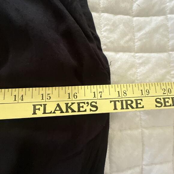 ASOS Womens Jumpsuit 6 Black Strapless Pockets Tapered Leg Preppy Minimalist - Picture 10 of 13